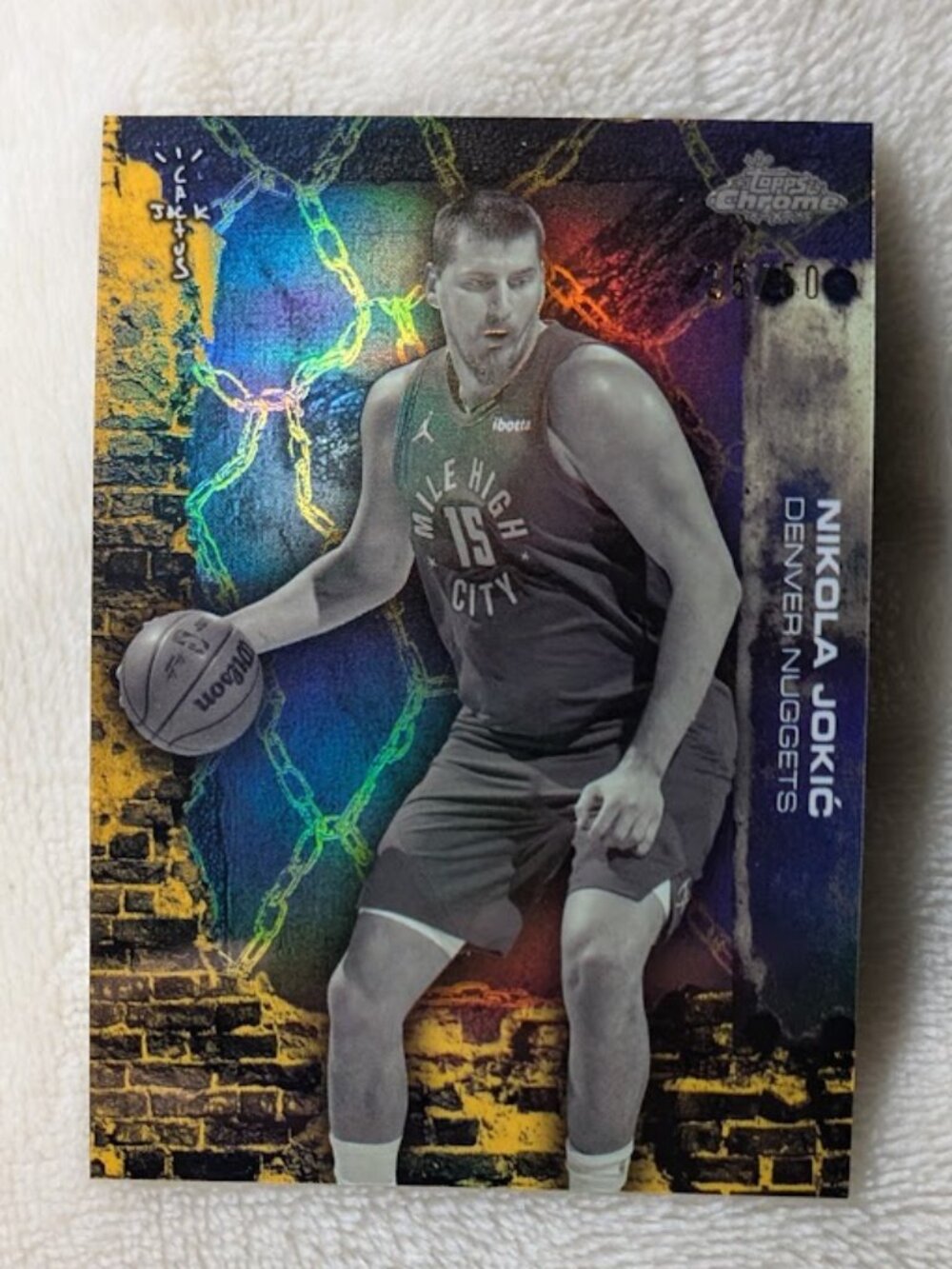 2026 Topps Cactus Jack NIKOLA JOKIC #31 25/50